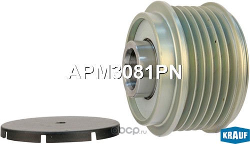 Шкив генератора 6 пазов Renault Duster 1.5Dci (Krauf)