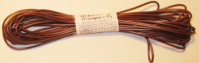 Провод  ПГВА д.0,5мм кв.(10метр)