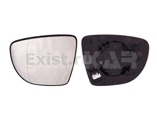 Стекло зеркала Renault Captur с подогр. асфер. (Alkar) левое